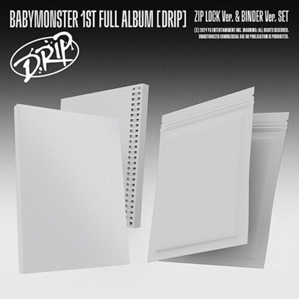 BABYMONSTER - Drip - Random Cover - incl. Photobook, Selfie Photocards + More